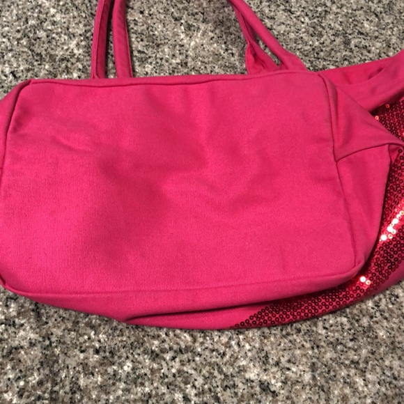 Victoria’s Secret Limited Edition Extra Large Bling Sequin Tote Weekender - Picture 5 of 12